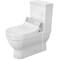 Duravit Bathroom Faucet, Two-Piece, 2-Handle, 8", 1.28 gpf, Floor Mount, White 2125010000 - alternate 4